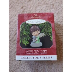 HALLMARK ORNAMENT DAPHNE 1998 11TH MARY'S ANGELS SERIES Orig Box